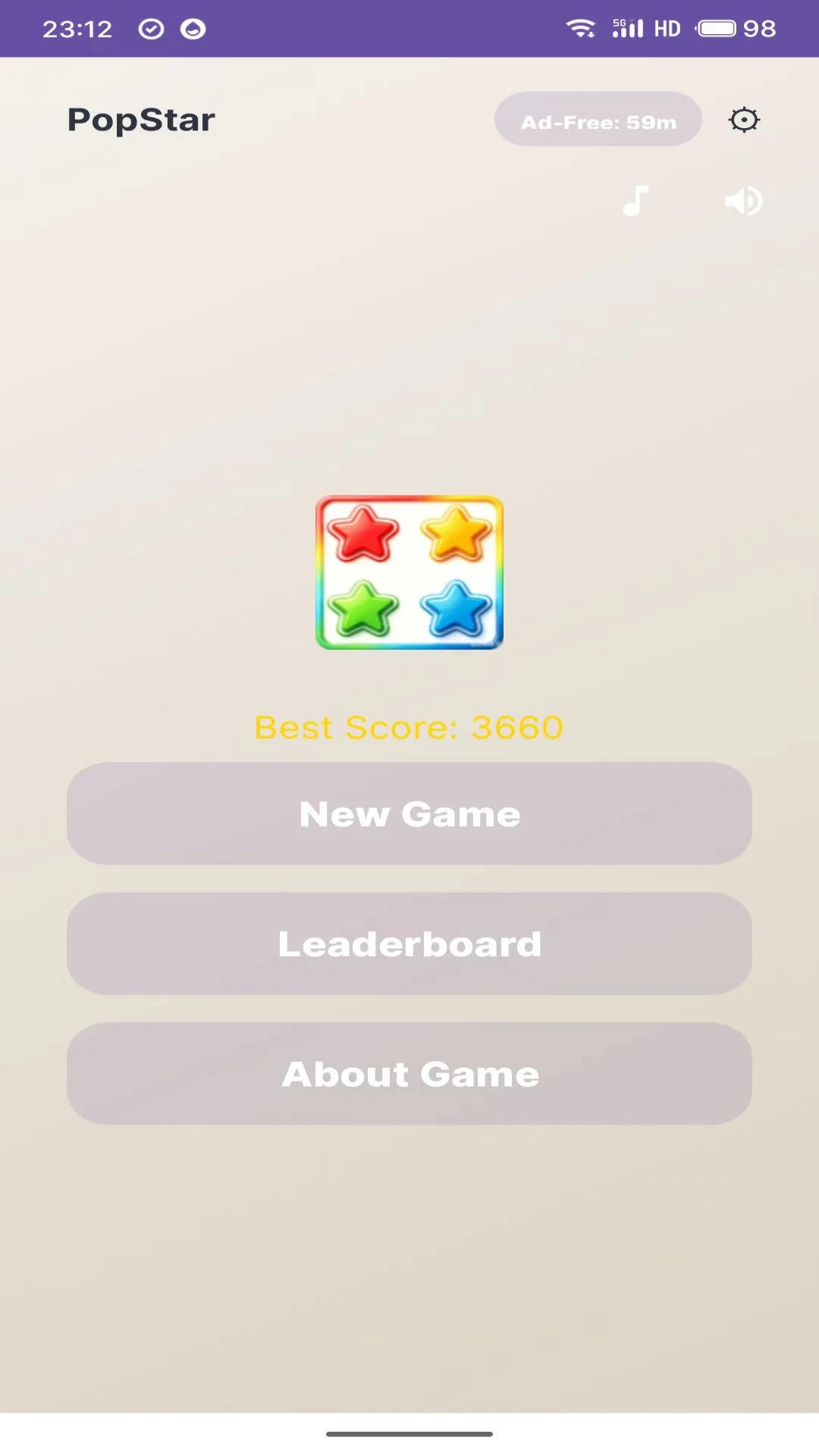 Pop Star: Classic Crush Blast screenshot