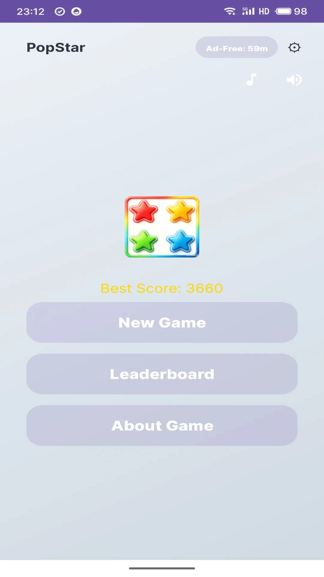 Pop Star: Classic Crush Blast screenshot